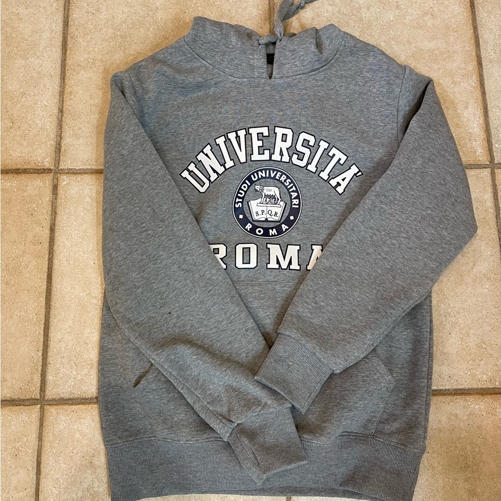 Grey hoodie
